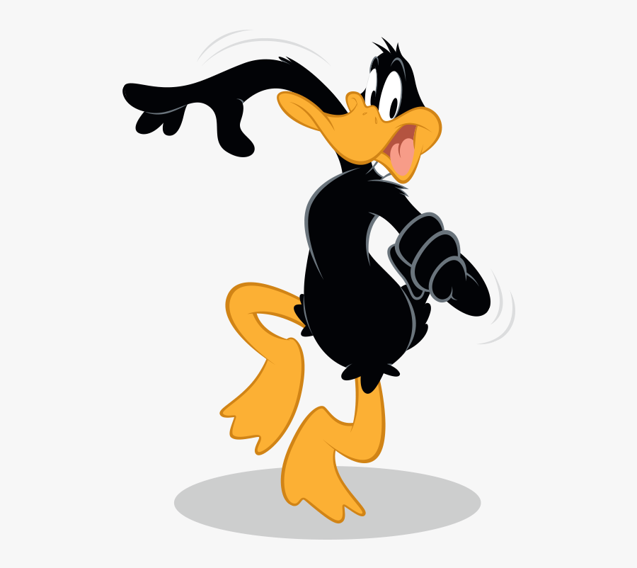 Clipart Walking Tune - Looney Tunes Daffy Duck Transparent Background, Transparent Clipart