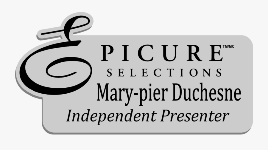 Epicure Name Badge - Epicure Selections, Transparent Clipart