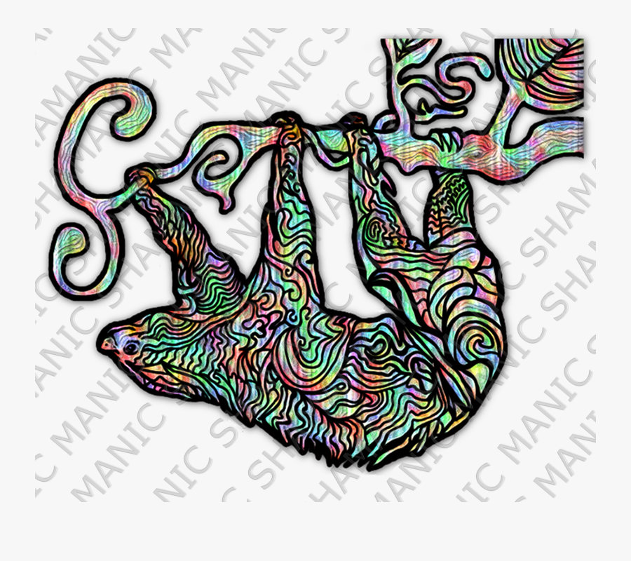 Sloth Clipart Man - Illustration, Transparent Clipart