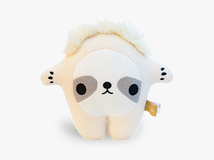 Transparent Sloth Clipart - Stuffed Toy, Transparent Clipart