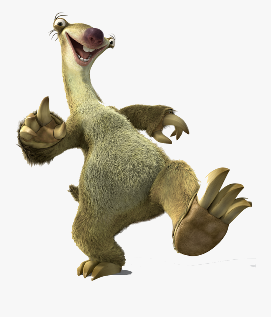 Sloth Png - Sid The Sloth Png, Transparent Clipart