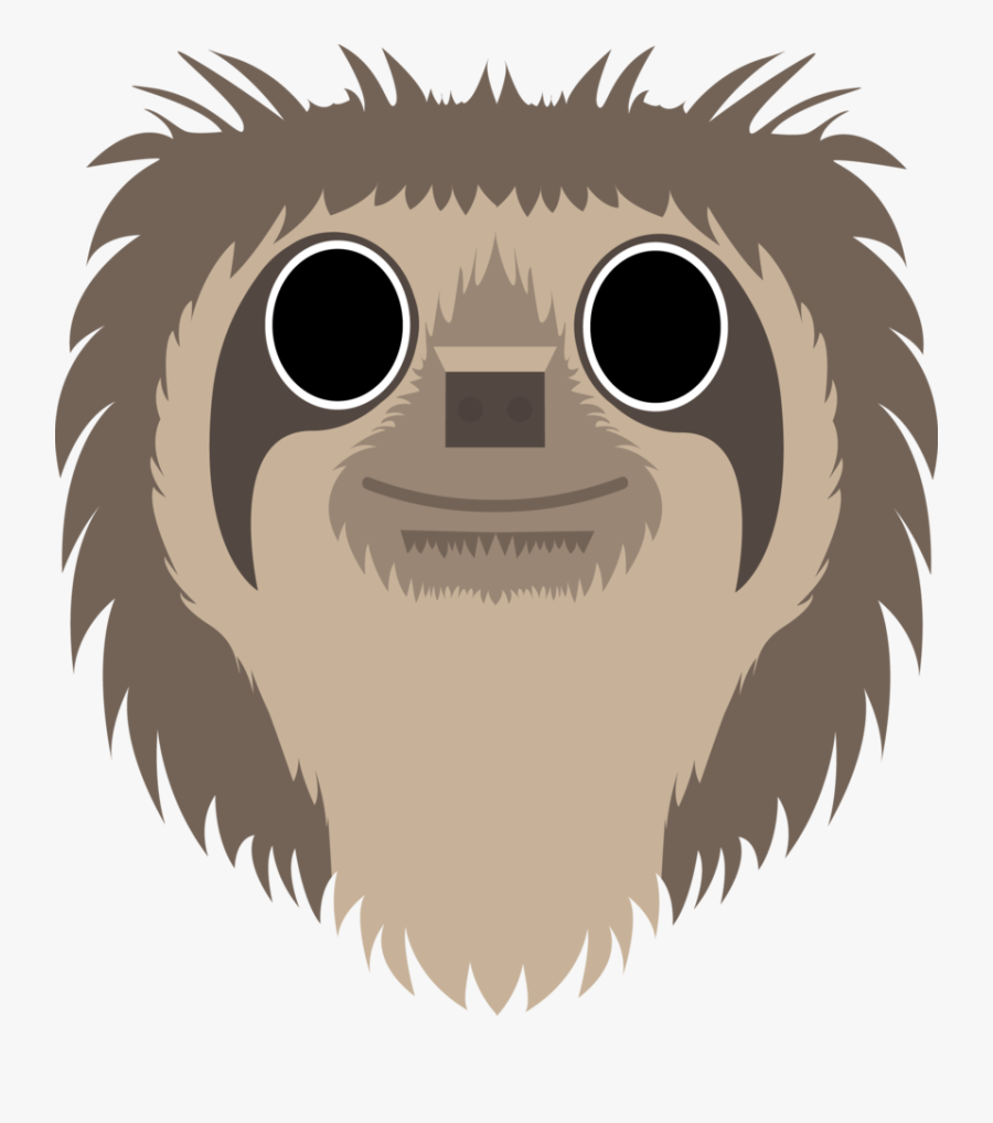 Transparent Sloth Clipart - Cartoon, Transparent Clipart