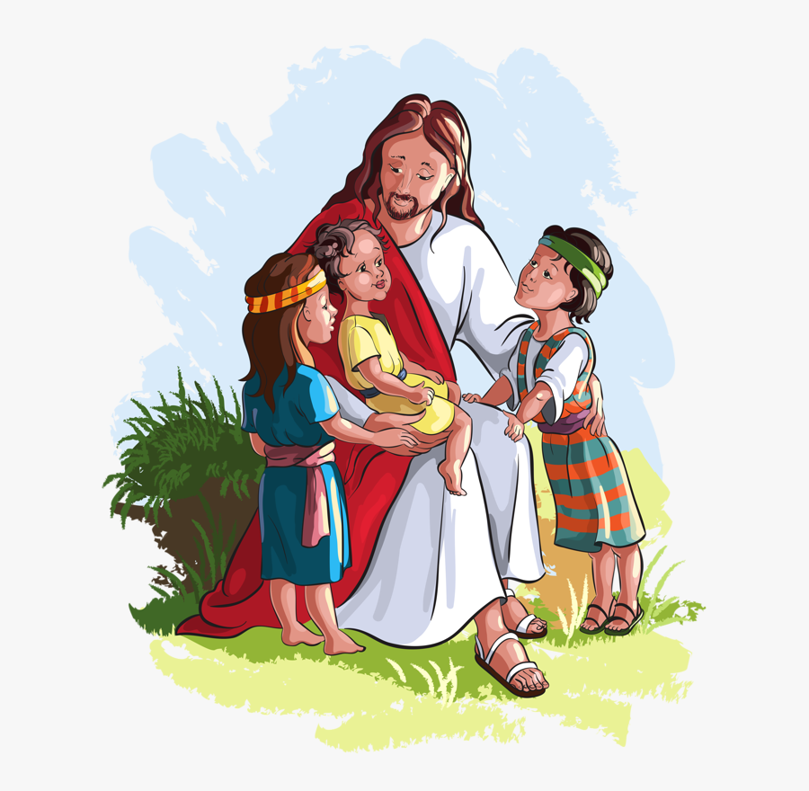 Jesus With Children Clipart , Free Transparent Clipart - ClipartKey