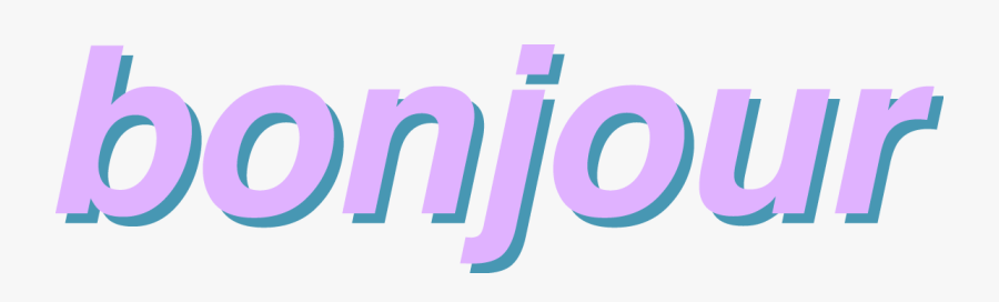 Bonjour Png, Transparent Clipart