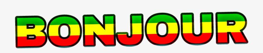 Freetoedit Bonjour Rasta Vertjaunerouge Africa, Transparent Clipart