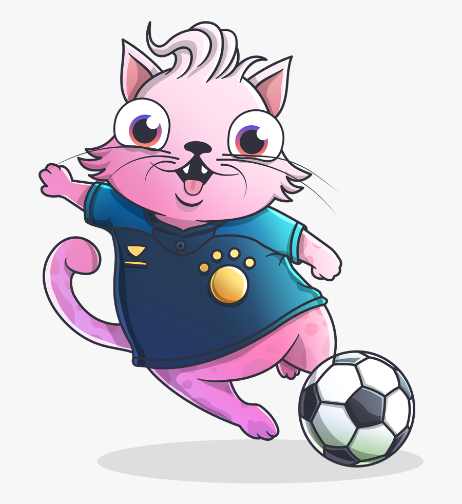 Kitty Logo Transparent Soccer, Transparent Clipart