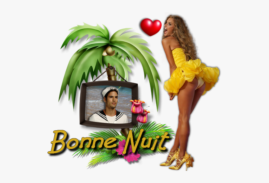 Téléchargement Gratuit Bonjour Et Bonne Nuit Images - Beach Frame Clipart Png, Transparent Clipart