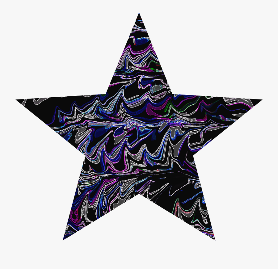 Old West Sheriff Star, Transparent Clipart