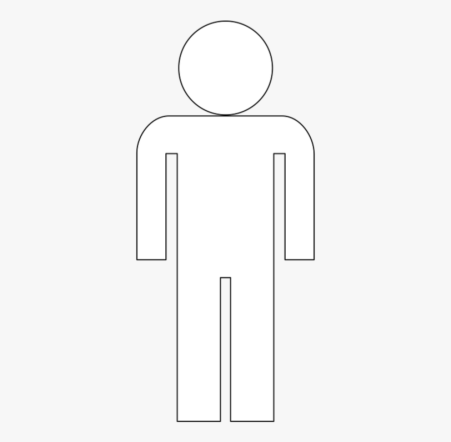 Man White Icon Png, Transparent Clipart