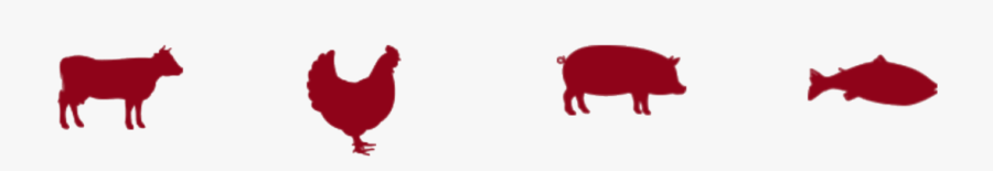 Home Allen Wholesale Foods - Cow Chicken Fish Pig, Transparent Clipart