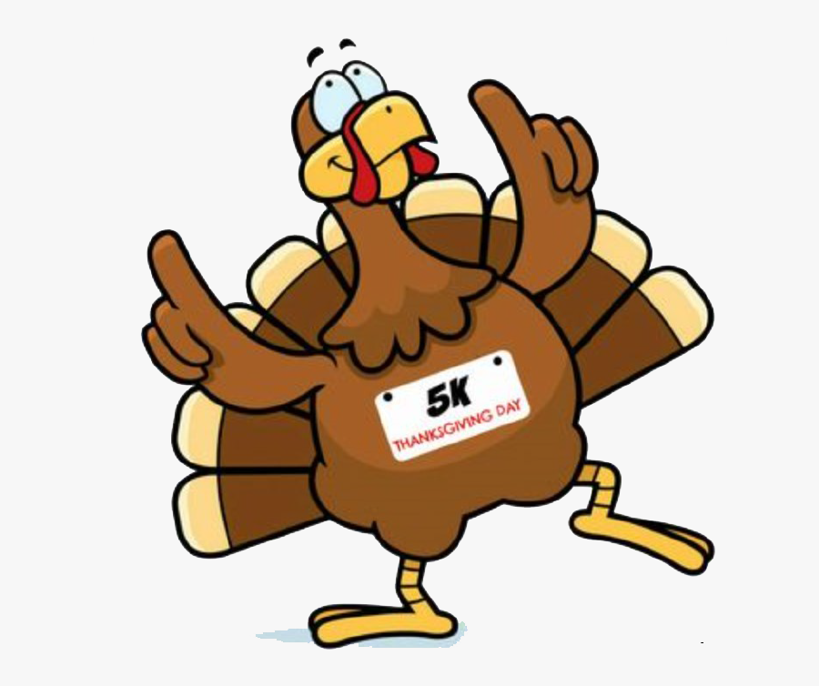 Moving Turkey Cliparts - Dancing Turkey, Transparent Clipart