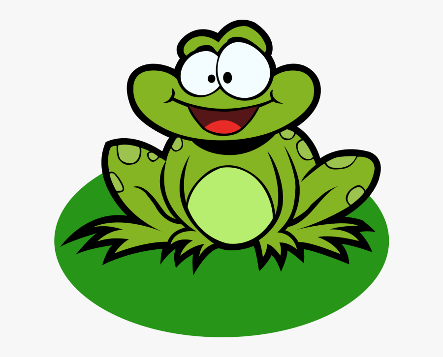 Grenouille De Dessin Animé, Transparent Clipart