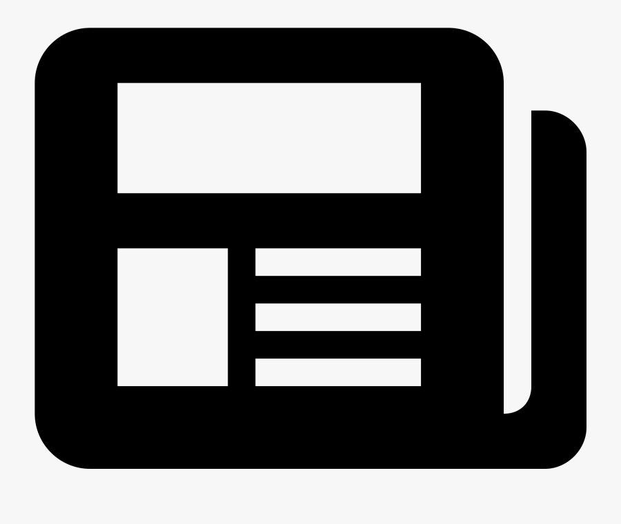 Oojs Ui Icon Newspaper-rtl Clipart , Png Download, Transparent Clipart