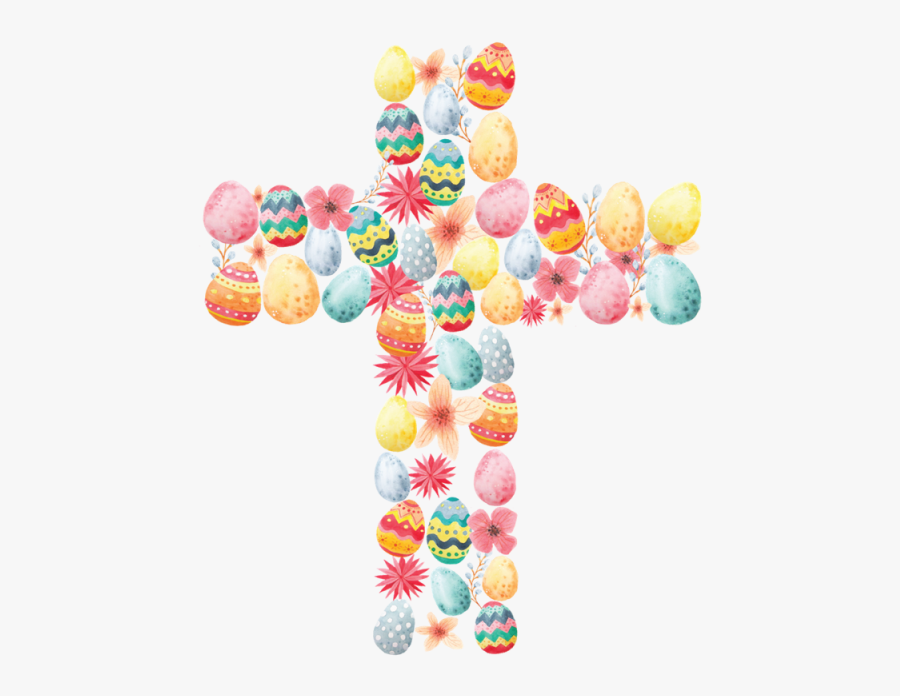 Easter Png Cross - Transparent Easter Cross, Transparent Clipart