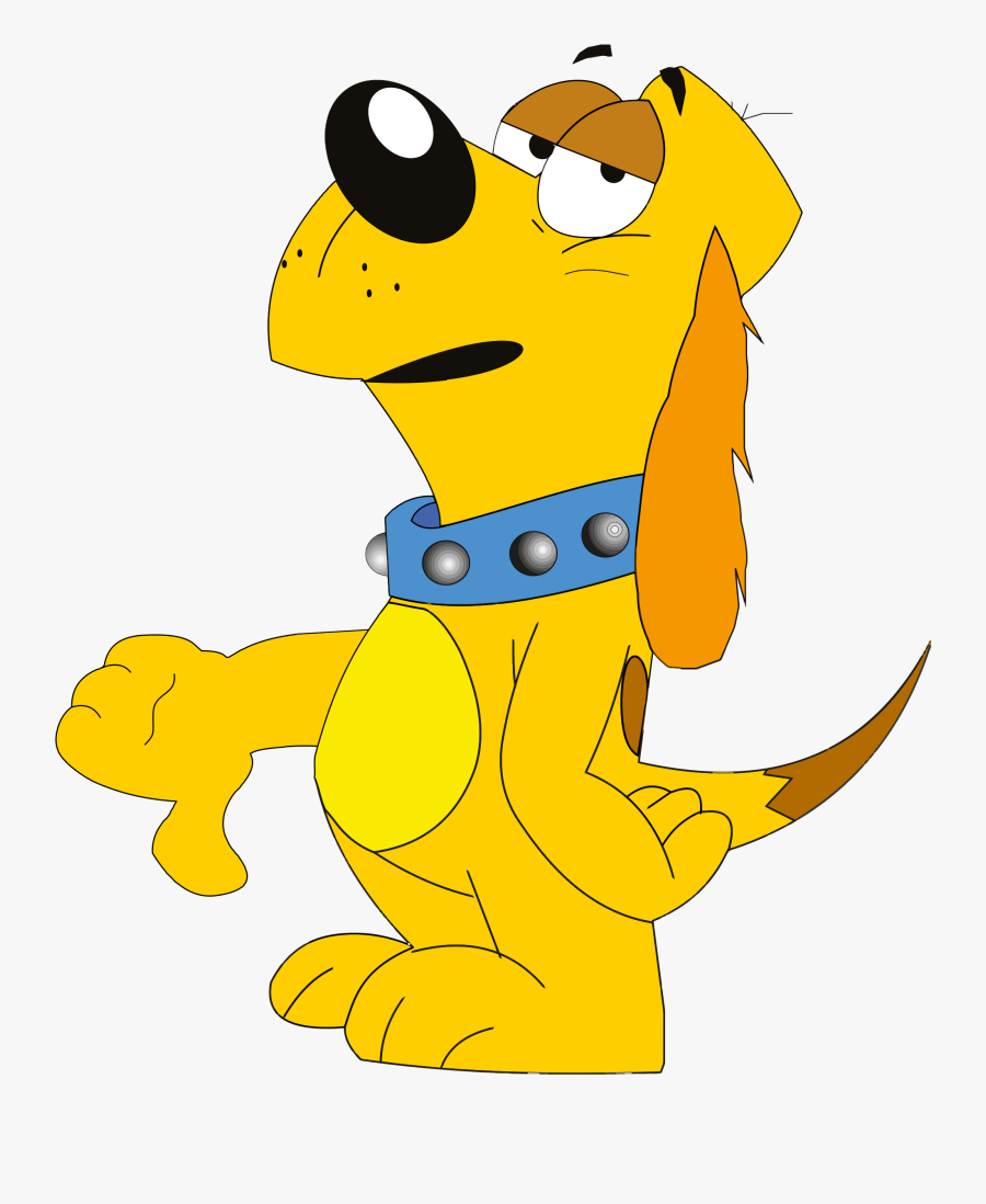 Thumb Signal Basset Hound World Animal - Thumbs Down Dog Cartoon, Transparent Clipart