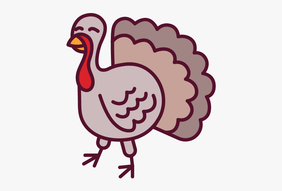 Icon Of A Turkey - Turkey, Transparent Clipart