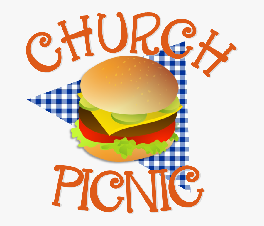 Picnic Clipart Church Picnic - Cheeseburger, Transparent Clipart