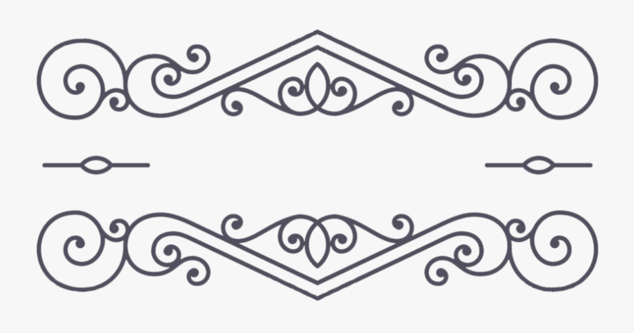 Vintage Flourish Frame Icon, Transparent Clipart