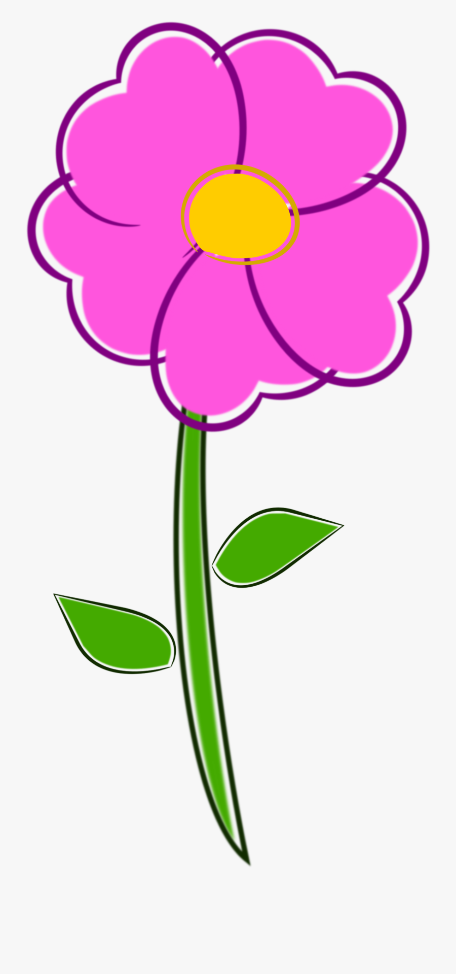 Flowers Borders Clipart Pdf - Flor Clip Art, Transparent Clipart