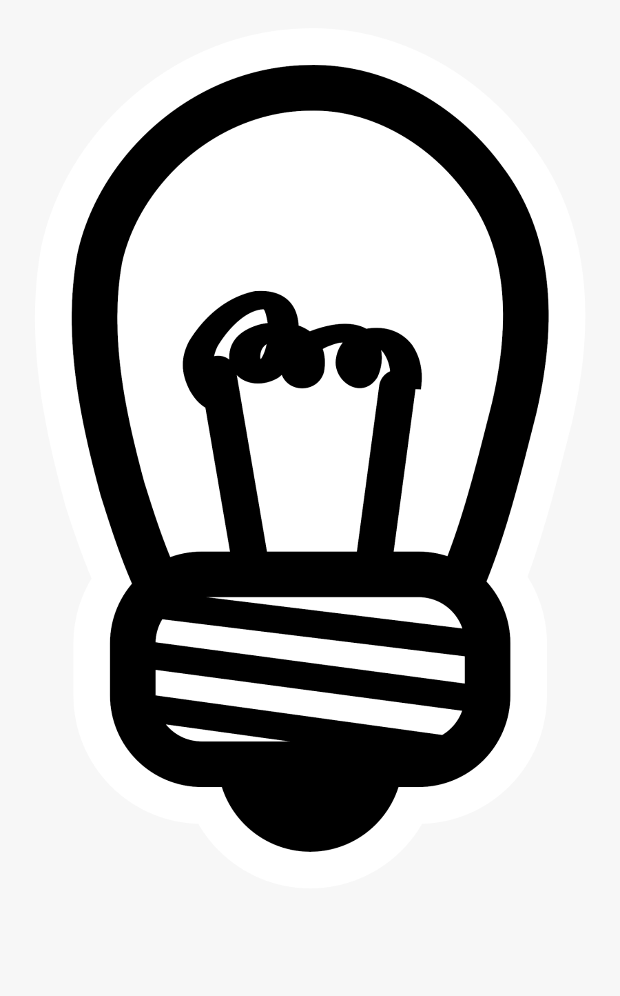 Mono Idea Big Image - Know Icons, Transparent Clipart