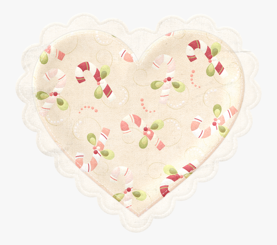 Transparent Christmas Rose Clipart - Heart, Transparent Clipart