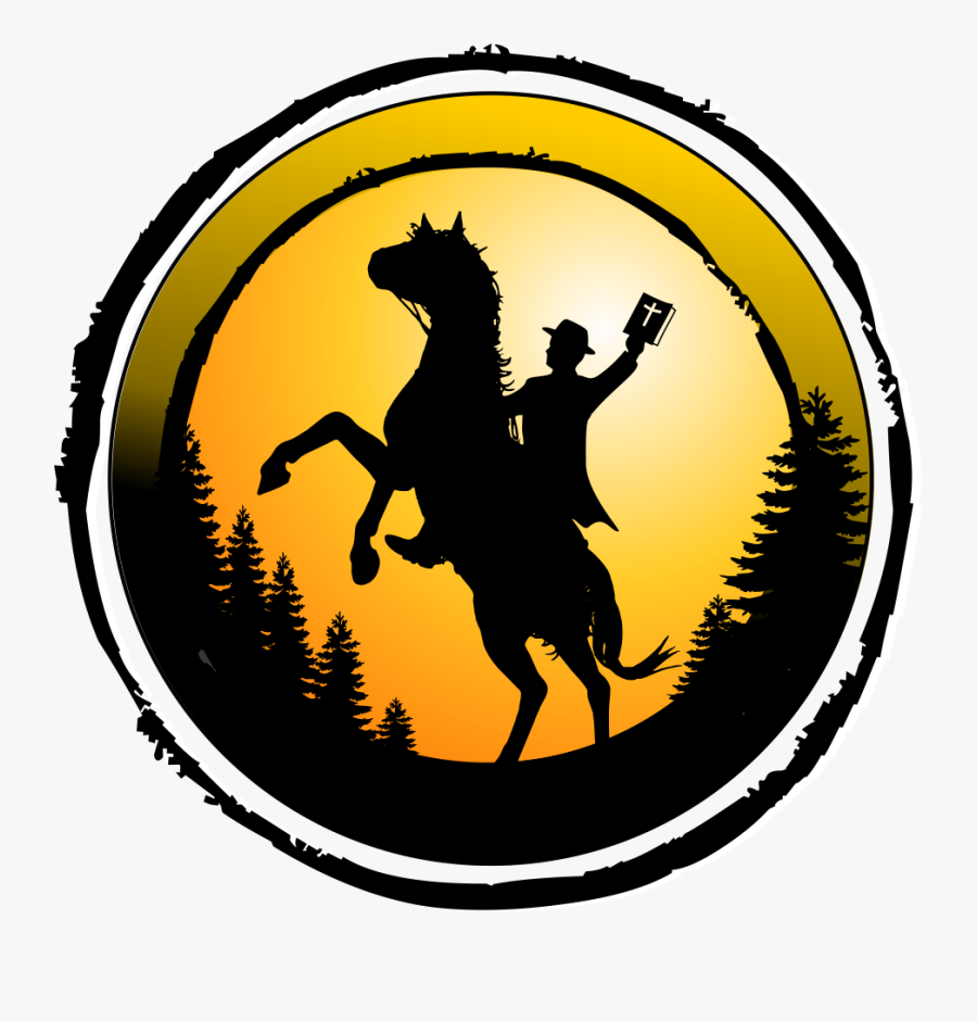 Cowboy With Guns Silhouette, Transparent Clipart