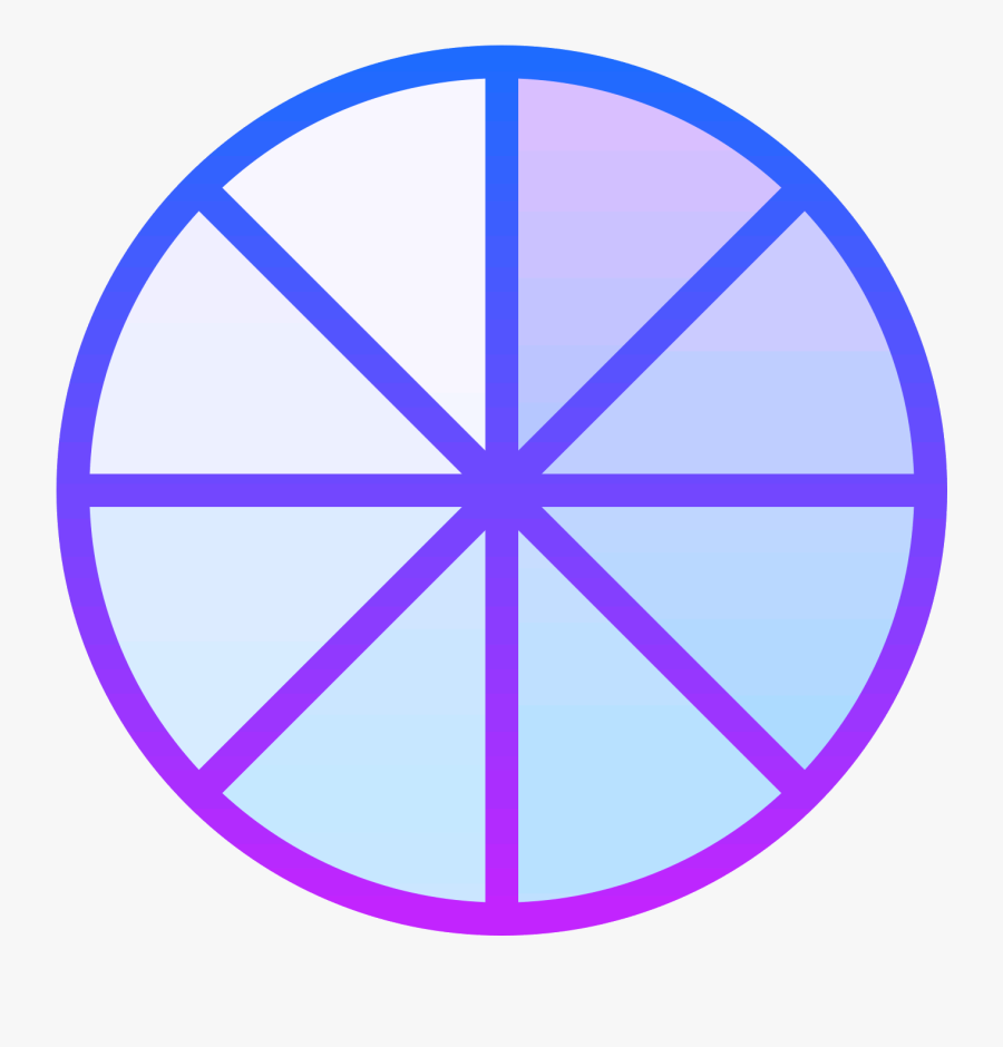 Clip Art Color Wheel Vector - Veneris Rune, Transparent Clipart