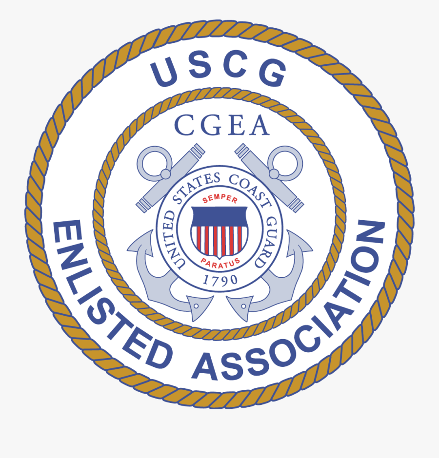 Clip Art U S Chief Petty - Coast Guard Cgea Logo, Transparent Clipart