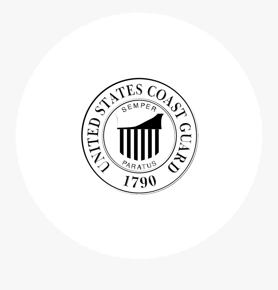 Transparent Coast Guard Logo Png - Circle, Transparent Clipart
