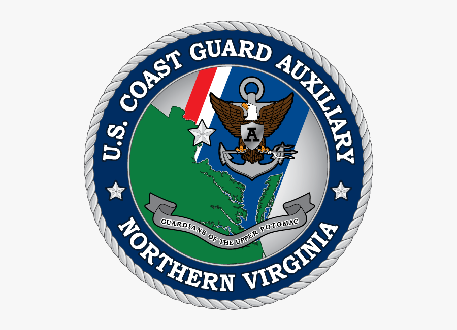 Transparent Coast Guard Seal Png - United States Coast Guard Auxiliary, Transparent Clipart