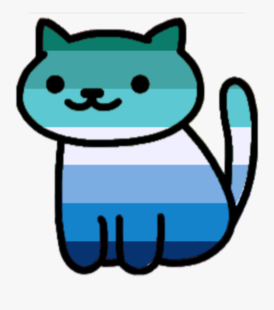 #cat #kitty #nekoatsume #lgbt #gay #pride #lovewins - Lgbt, Transparent Clipart