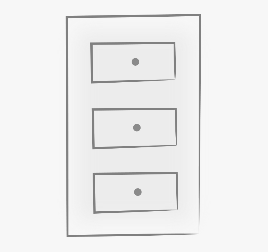A Grey Drawer - Drawer, Transparent Clipart