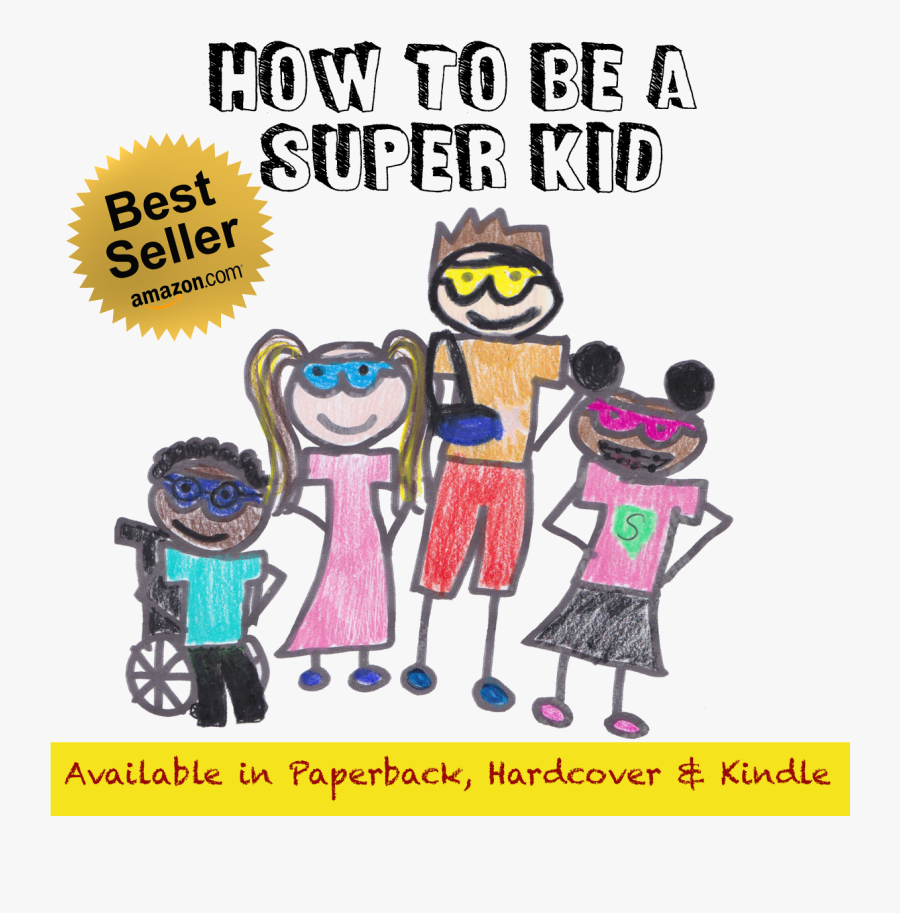 Kid Superhero Clip Art, Transparent Clipart