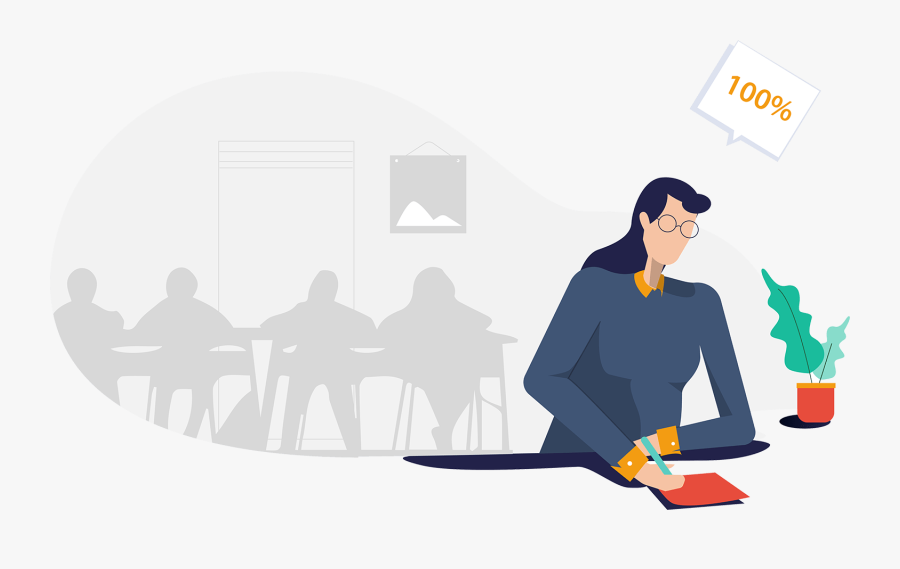 Pass The Ma Real Estate Test - Cartoon, Transparent Clipart