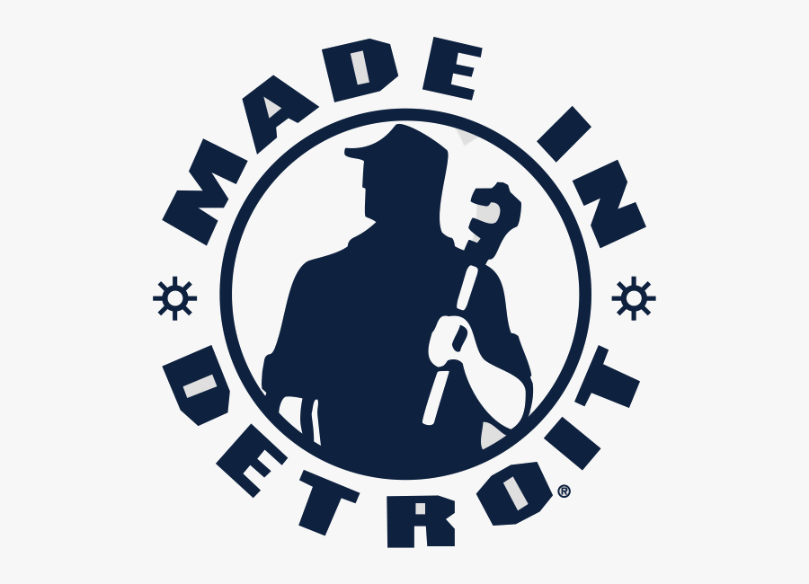 Mid Logo Decals - Made In Detroit, Transparent Clipart