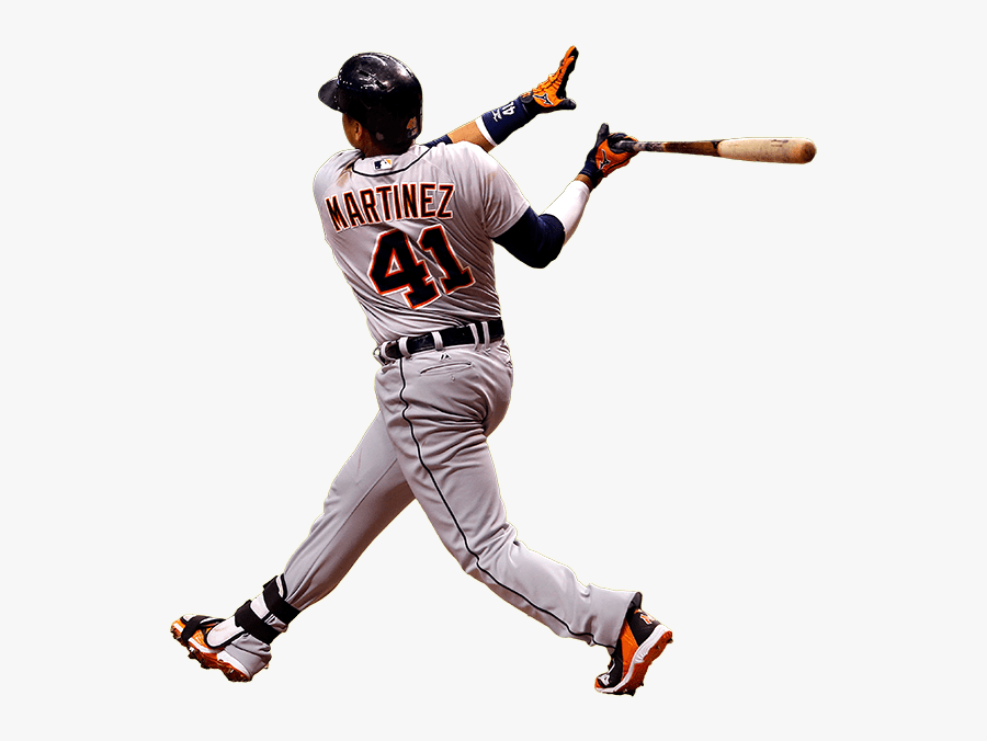 Detroit Tigers Victor Martinez - Png Images Transparent Background Baseball Free Transparent, Transparent Clipart