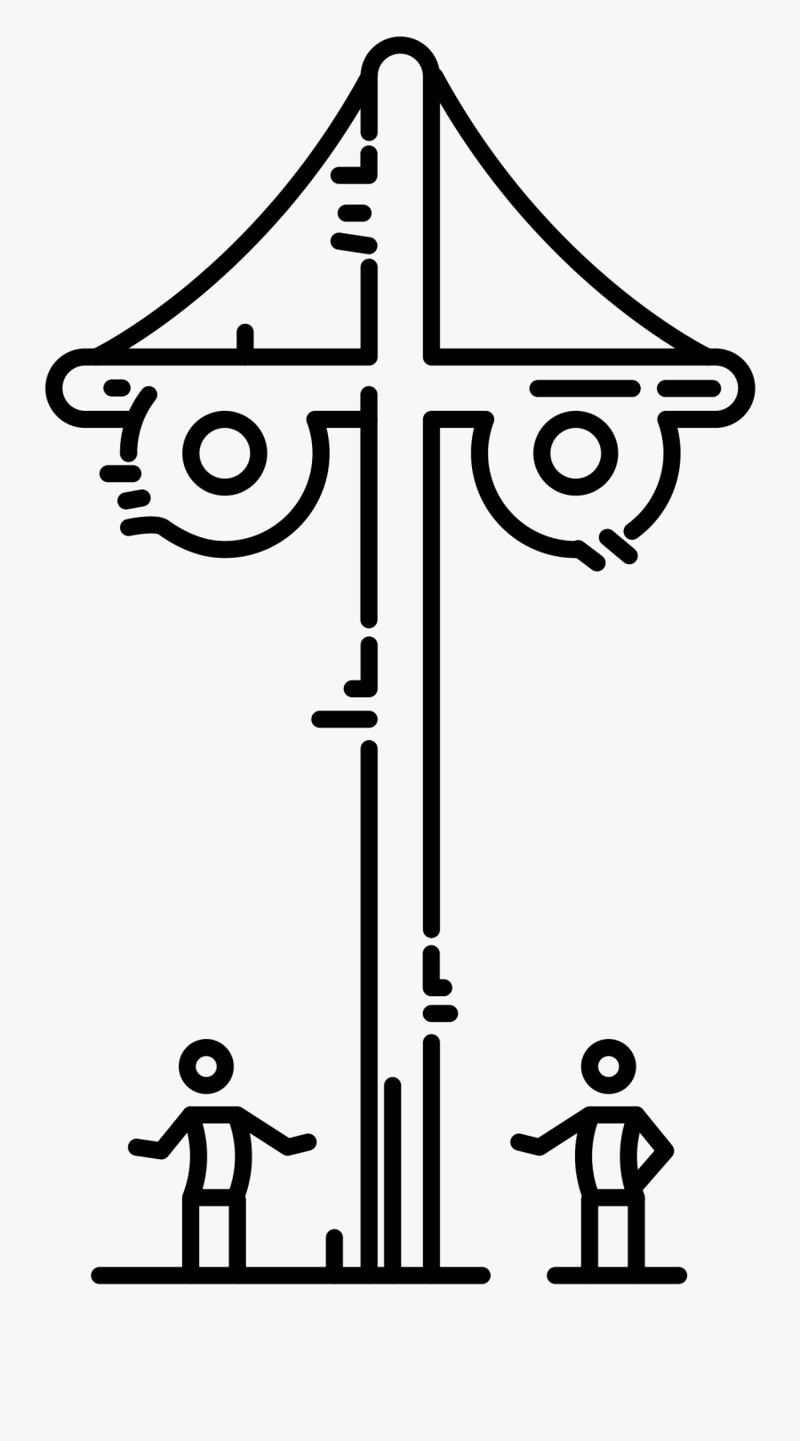 File Wikipedia Sweden Svg - Maypole Svg, Transparent Clipart