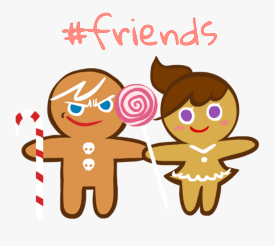 #friends #gingerbreadcookies #cookierun #cookierunovenbreak - Cookie Run Bright Cookie, Transparent Clipart
