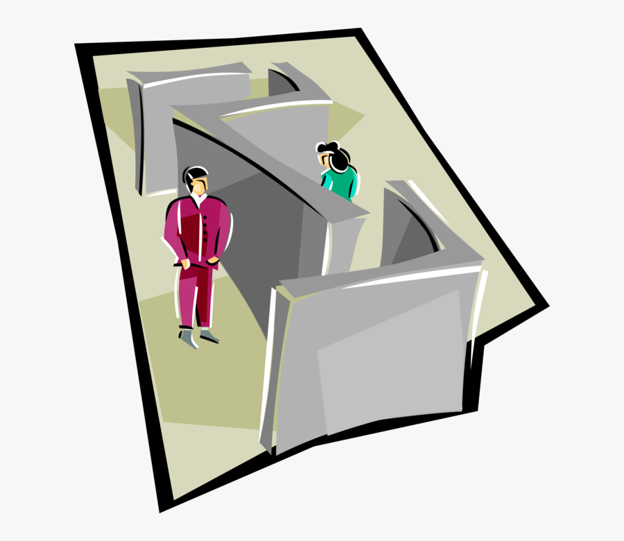 Vector Illustration Of Barriers To Effective Communication - Sender Barriers, Transparent Clipart
