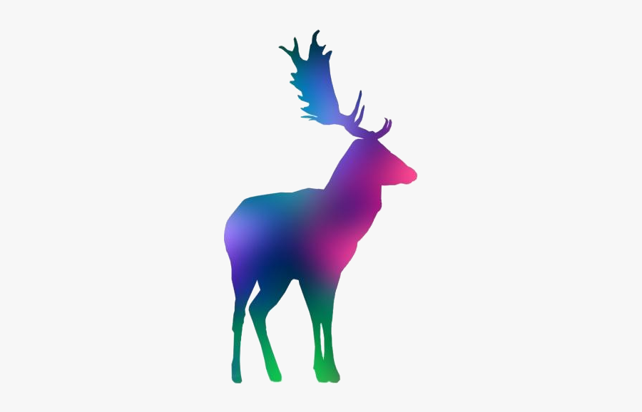 Cute Deer Antler Transparent Background - Reindeer, Transparent Clipart