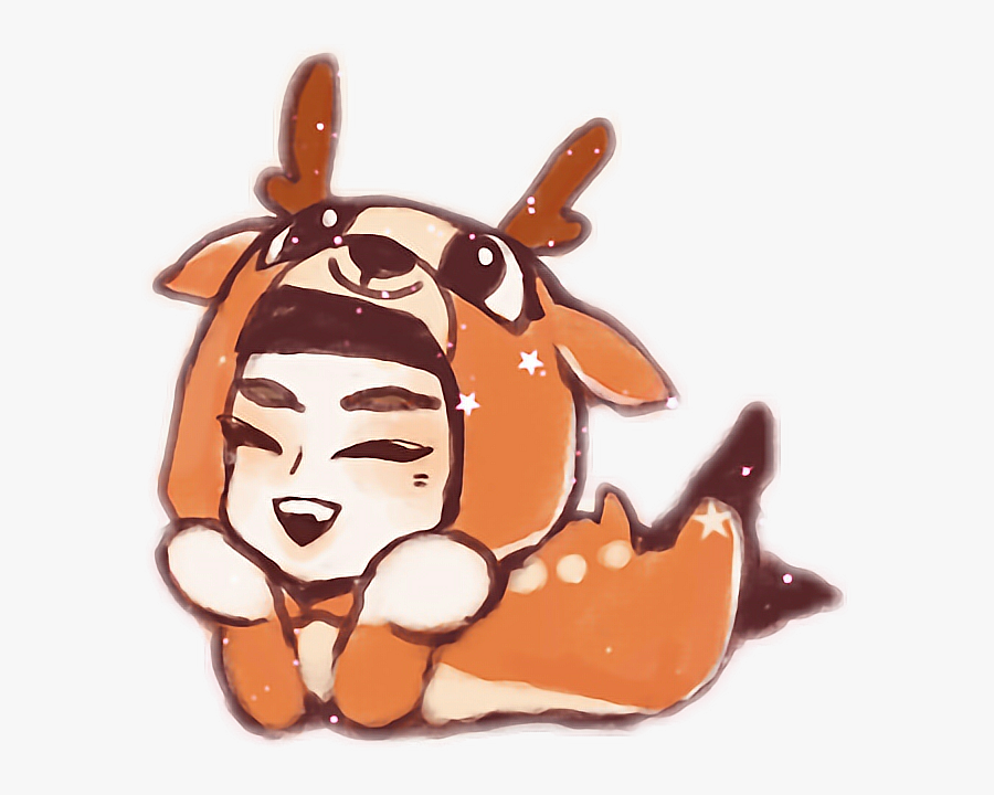 #got7 #chibi #got7chibi #mark #got7mark #cute #deer - Cartoon, Transparent Clipart