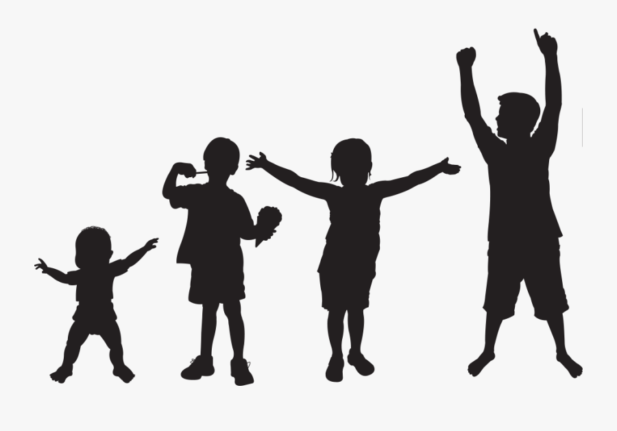 Child Silhouette Png, Transparent Clipart