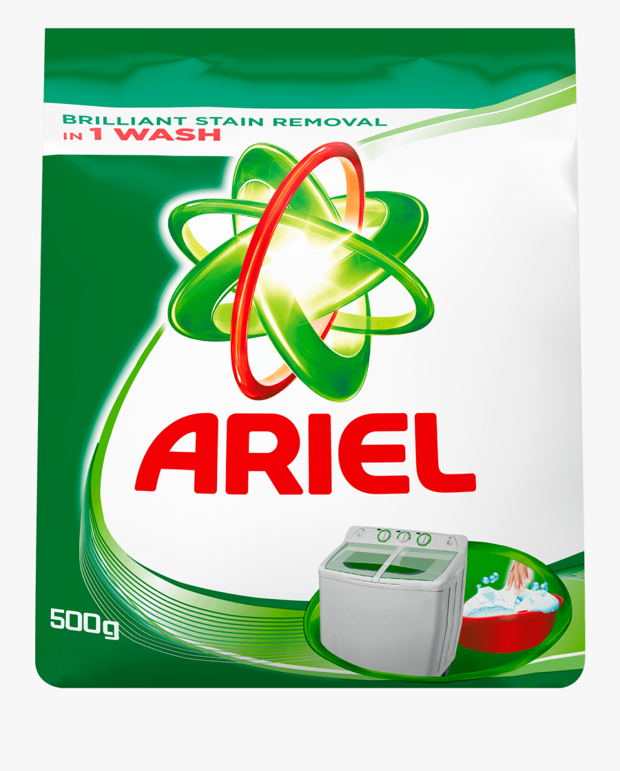 Washing Powder Png Picture - Ariel Washing Powder Png, Transparent Clipart