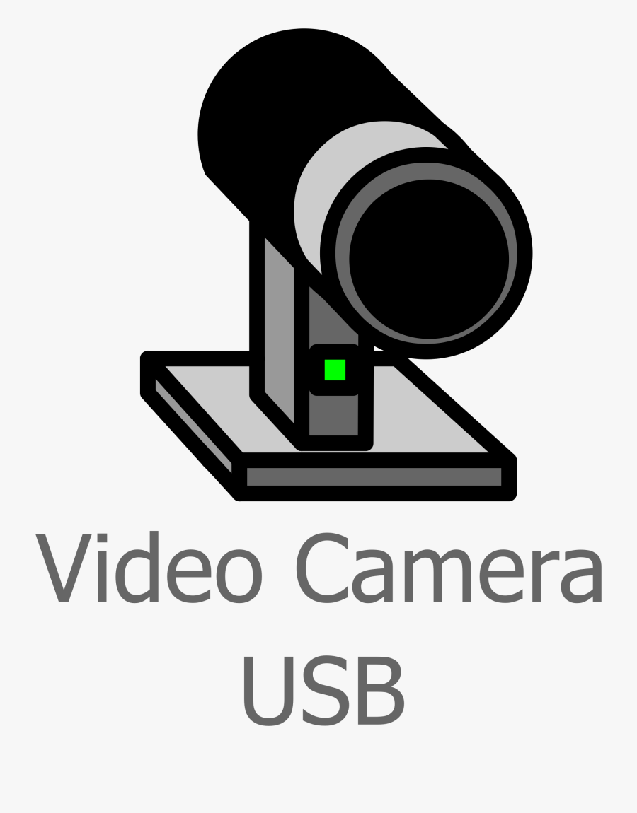 Camera Usb Labelled Clip Arts - Webcam Clipart, Transparent Clipart