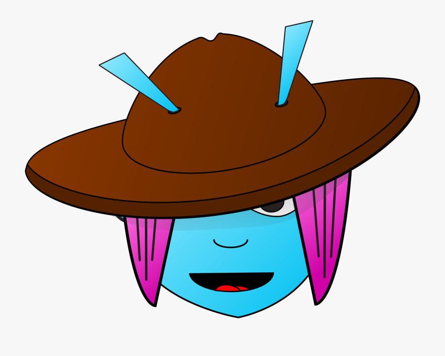 Alien Big Image Png - Hat, Transparent Clipart