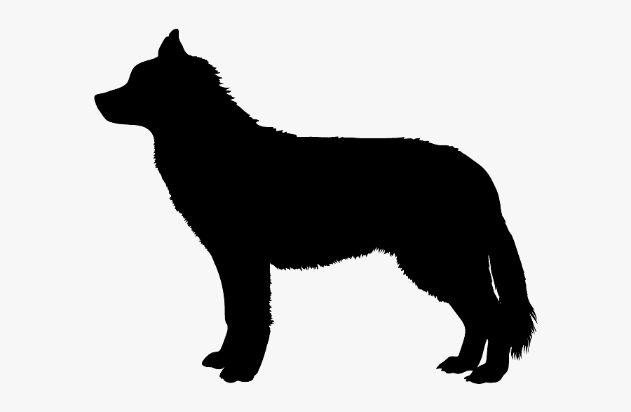 Wolf Silhouette, Transparent Clipart