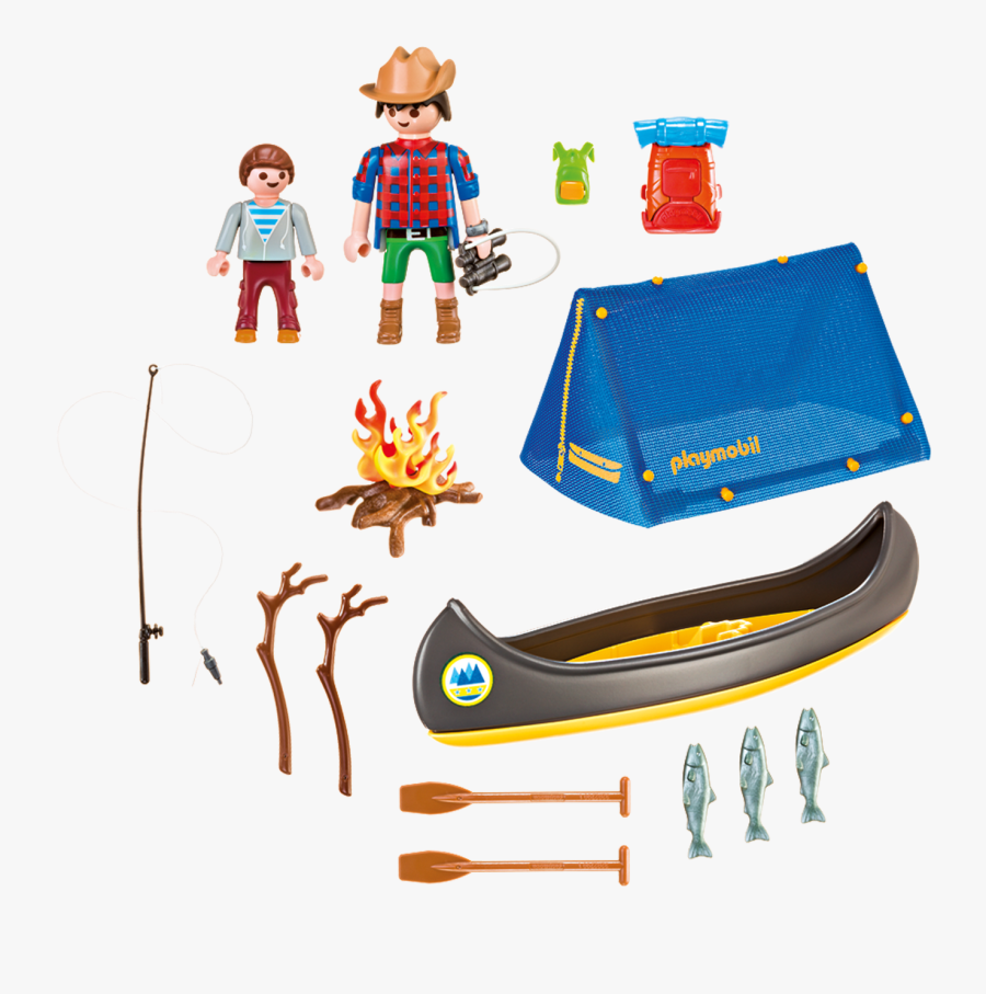 Explorer Clipart Action Adventure - Playmobil Camping Carry Case, Transparent Clipart