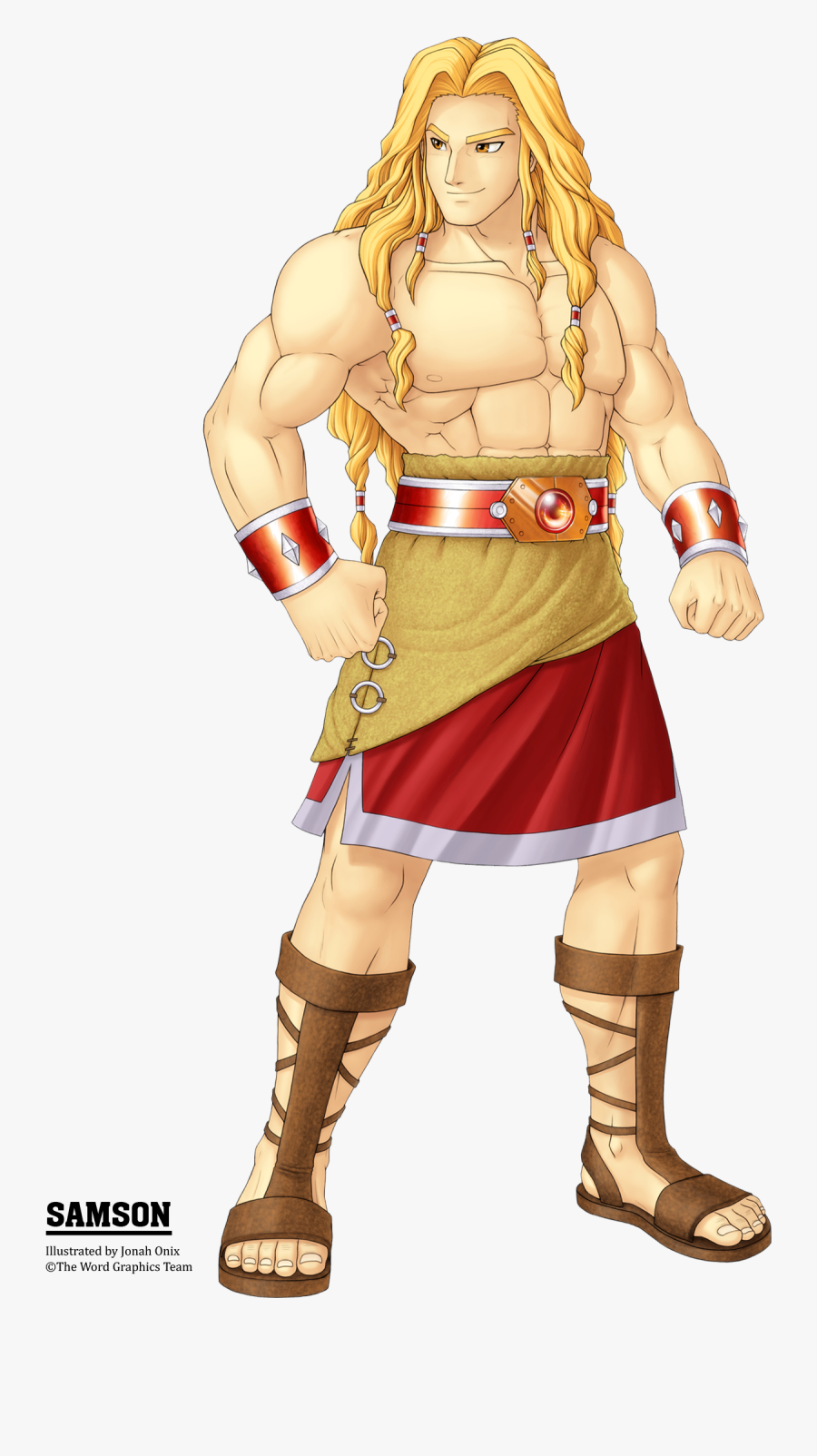 Bible Samson - Samson Bible Judges Characters, Transparent Clipart