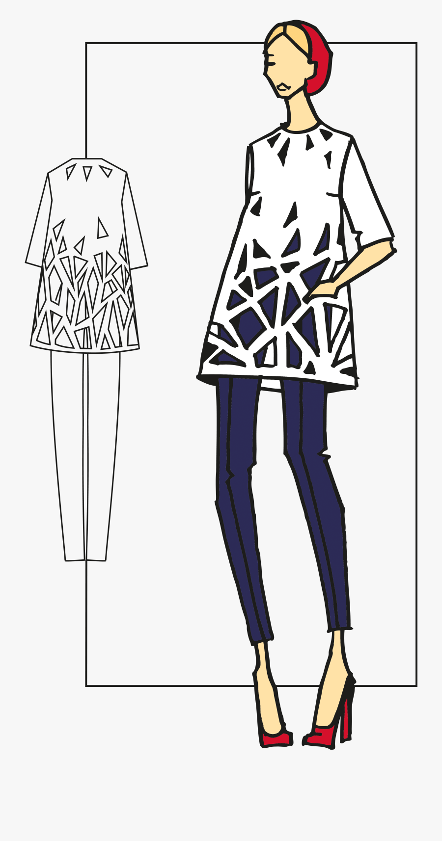 Sketchpad Drawing Bible Character - Cartoon, Transparent Clipart