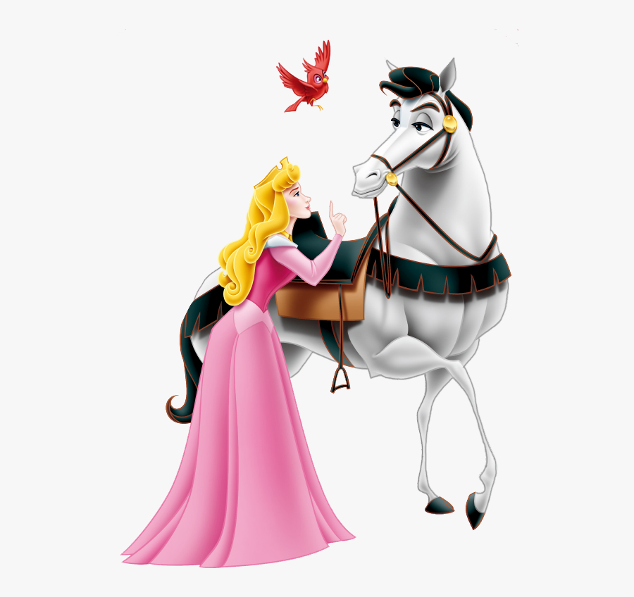 Princess Aurora And Samson, Transparent Clipart